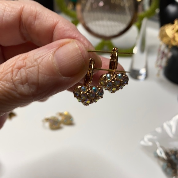 VTG Kirk's Folly Hearts super sparkly - Picture 2 of 4